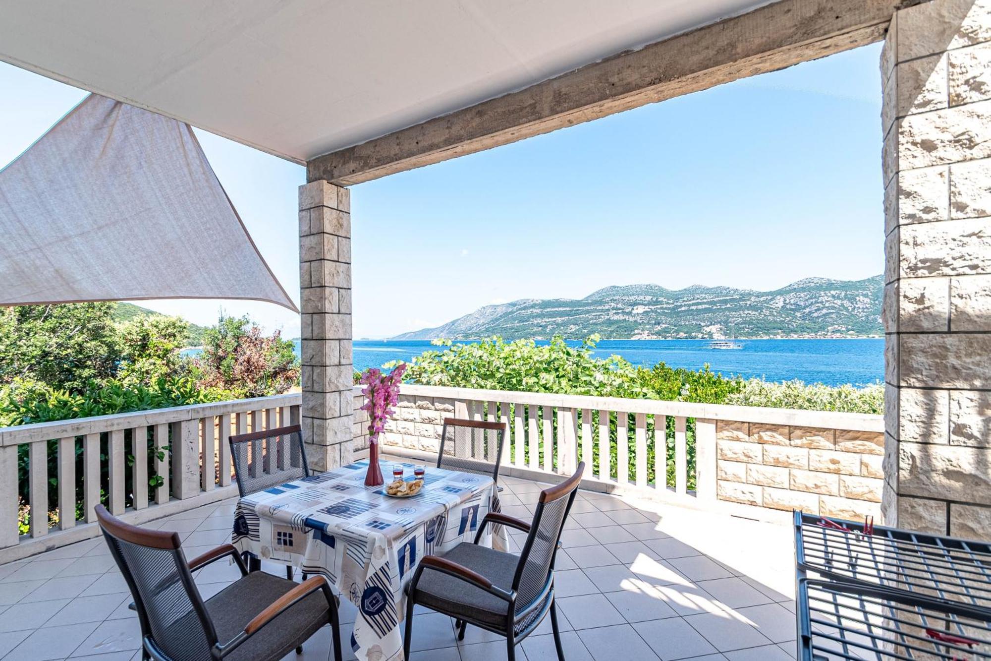 Apartments By The Sea Tri Zala, Korcula - 9237 Zrnovo المظهر الخارجي الصورة