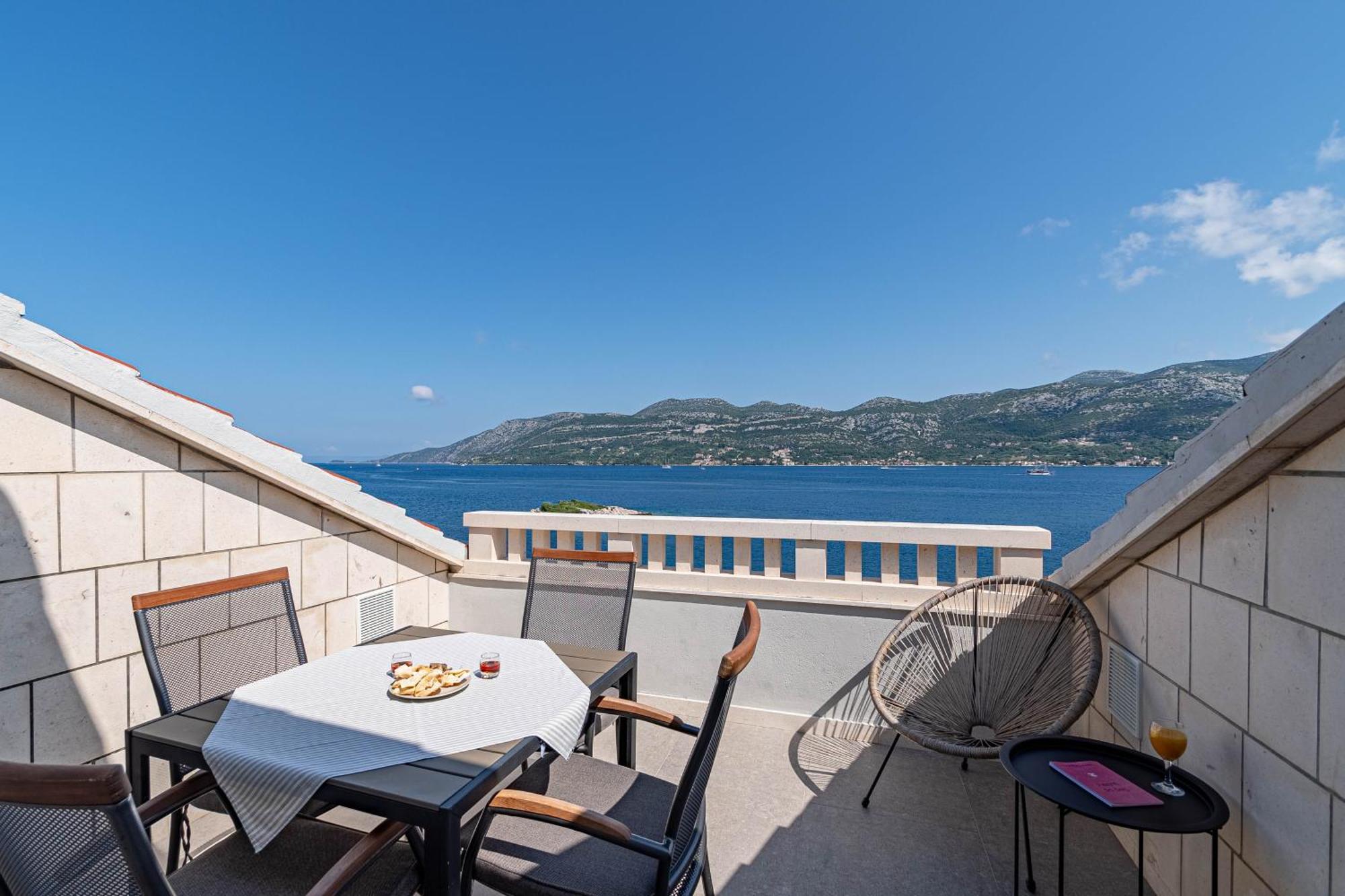 Apartments By The Sea Tri Zala, Korcula - 9237 Zrnovo المظهر الخارجي الصورة